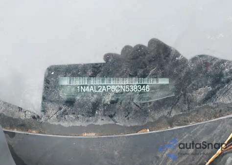 2012 Nissan Altima 2.5 S from USA, damaged, VIN 1N4AL2AP6CN538346